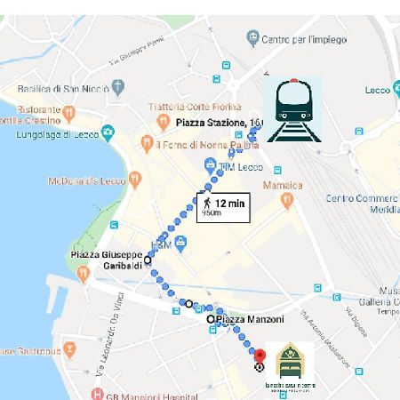 La Nostra Casa In Centro Hotell Lecco Eksteriør bilde